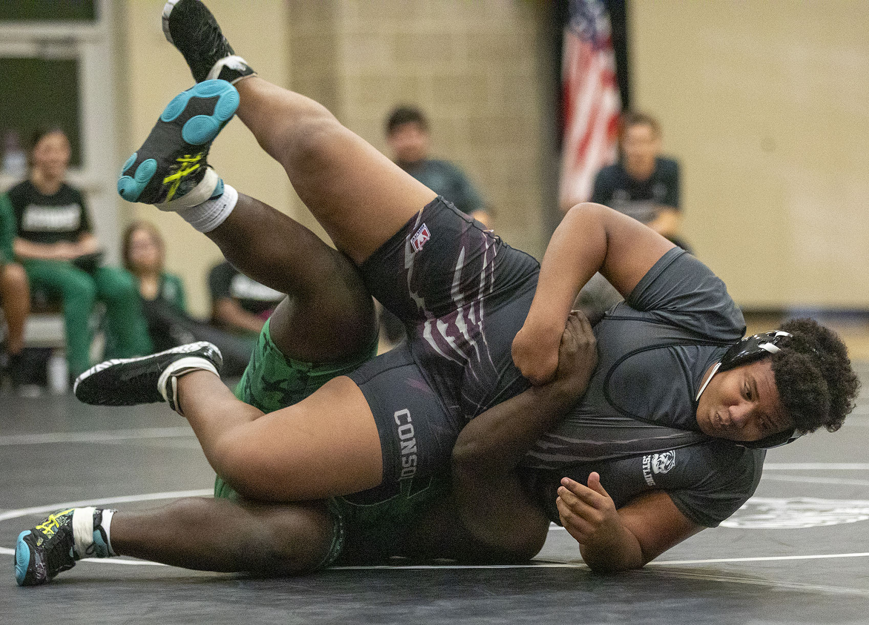A&M Consolidated vs Rudder wrestling